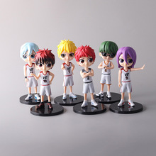 14.5cm6款黑子篮球手办 黑子火神紫原敦冰室黄濑笠松公仔摆件