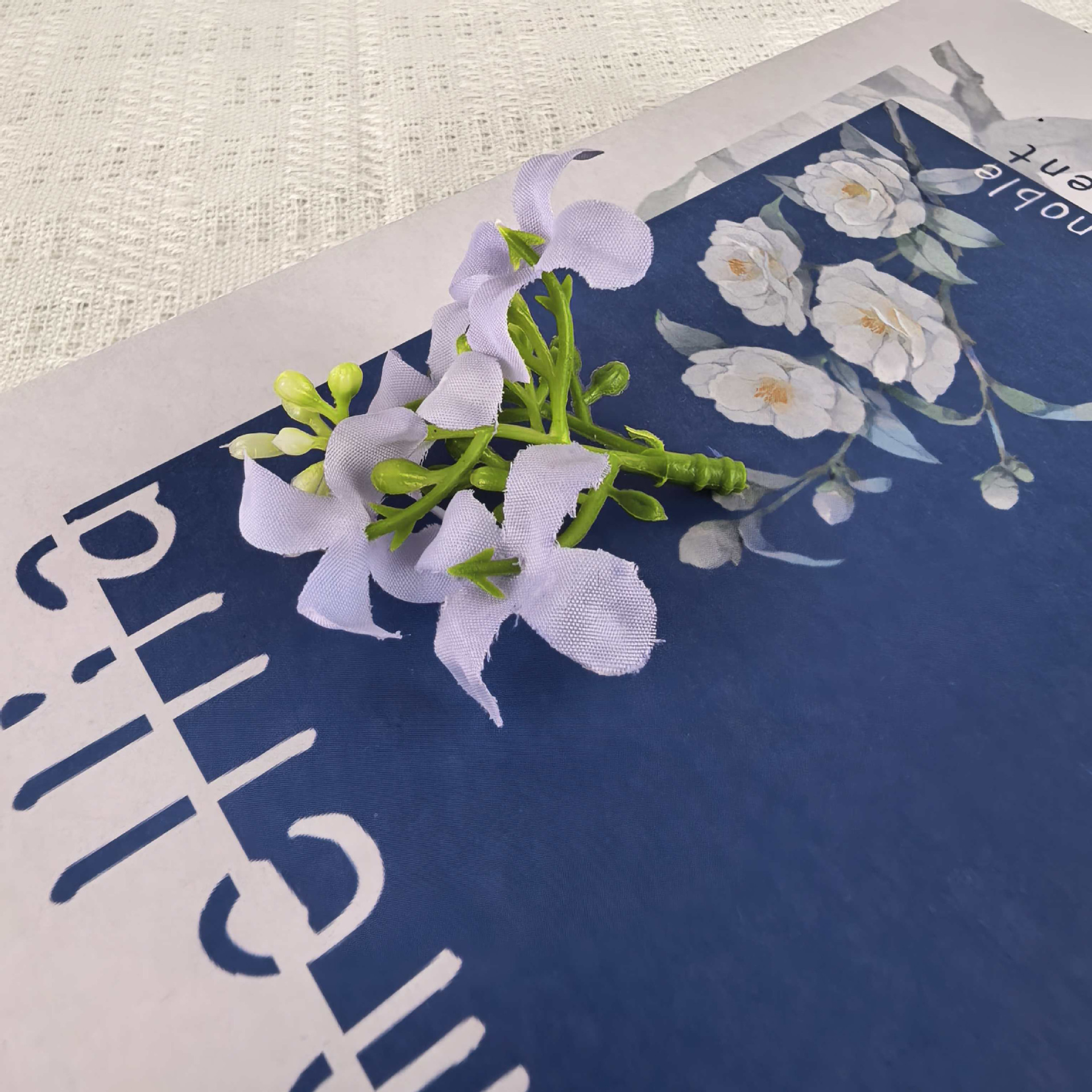 Osmanthus flor flor hortenida clavos flor cabeza de flor caja de regalo caja de flores diy material de cabeza de flor