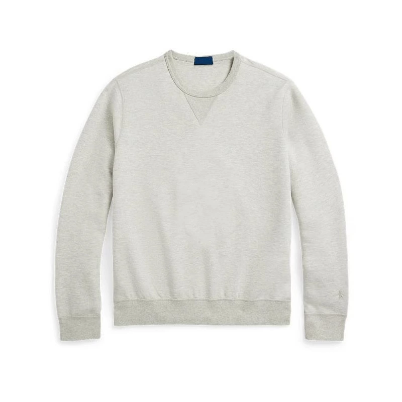 RL Rlaf прилив свитер из хлопка с тонким круглым вырезом