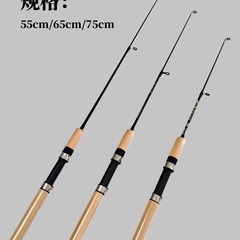氷釣竿冬釣竿エビ竿伸縮小海竿軽短釣竿氷釣竿冬釣り装備越境漁具