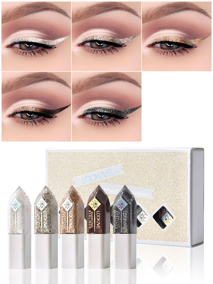10g Weight liquid eyeliner Type Of Cosmetics 1 Piece, 1 Set Quantity Plastic Material Solid Color Pattern Simple Style Style Simple Style Solid Color Plastic Liquid Eyeliner 1 Piece 1 Set 2