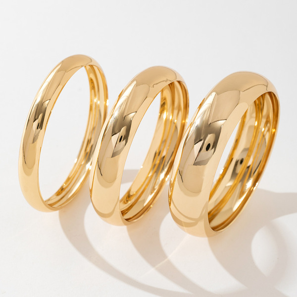 golden metal women's bracelet