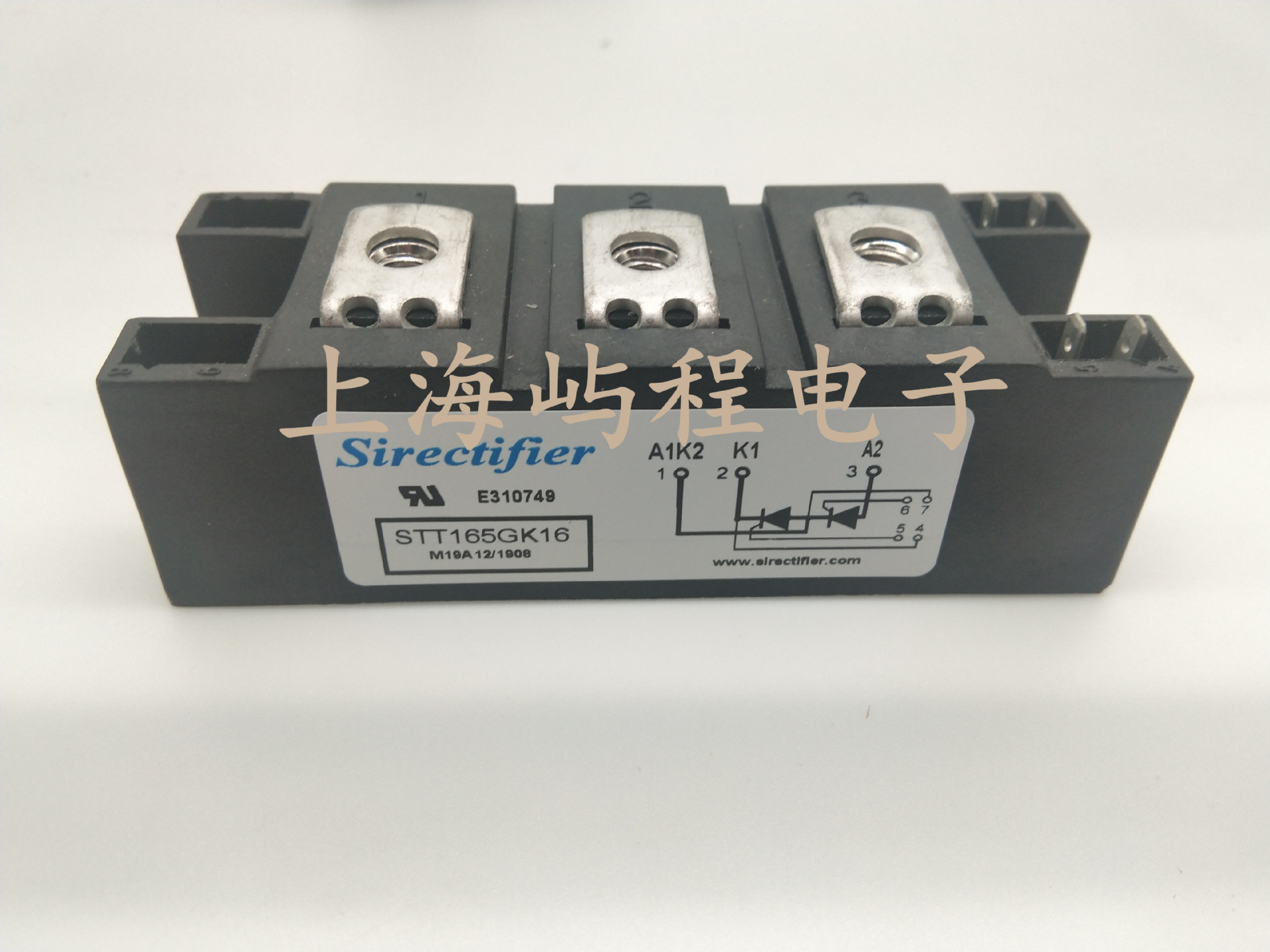 矽来克sirectifier可控硅晶闸管STT165GK16 STT165GK16B模块实图