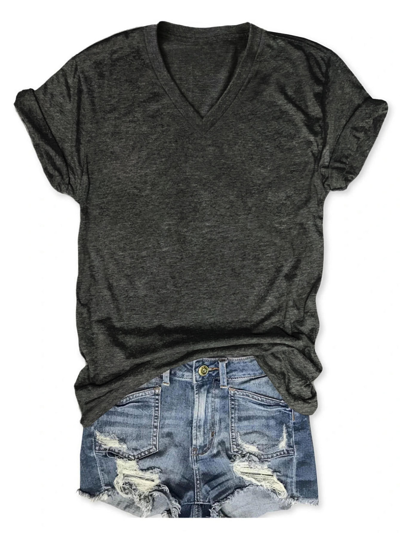 159g Weight Short Sleeve Sleeve Length Regular Sleeve Sleeve Type CVC Pull Frame, Cotton, Polyester Fabric Type Mid-Length (65cm <Length ≤ 80cm) Top Length T-shirt, Pullovers Tops Type Casual, Office, Daily Occasion Round Neck Neckline Printing Function Loose Fit Type Geometric Pattern Summer Season Women's Gender European and American Style, Streetwear Style Wholesale Women's CVC Pull Frame Cotton Polyester European And American Style Streetwear Geometric Short Sleeve T-Shirts 10