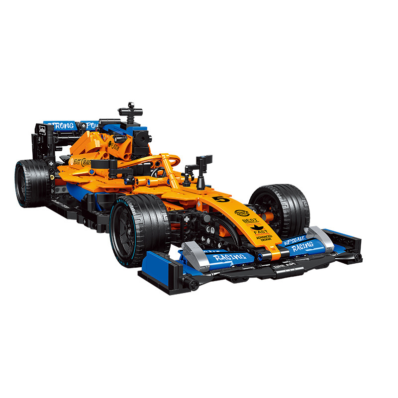 Kaka C016F1 Fórmula coche de carreras de montaje modelo de tecnología maquinaria pequeñas partículas de montaje de bloques de construcción de juguete C014