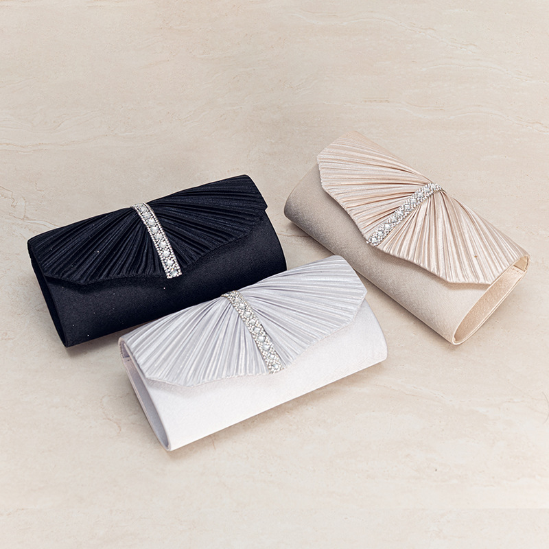 In-Stock Cross-Border E-Commerce Popular Evening Bag Fashion Handbag Shoulder Bag Crossbody Bag Evening Bag European and American Wedding Bag