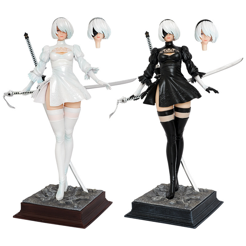 Mekacchigaku Nier 2B Miss Mechanical Lifeform Anime Girl Figure Model Ornament Wholesale Dropshipping