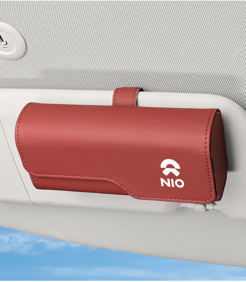 Suitable for Nio Et5 Et7 Ec6 Es6 Es8 Car Glasses Case Car Sunglasses Clip Magnetic Absorption Box