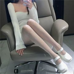 Polka Dot Hosiery Anti-Ladder Lolita Style Japanese Patterned Butterfly Bow Heart Leggings Slim Sexy Black Silk JK