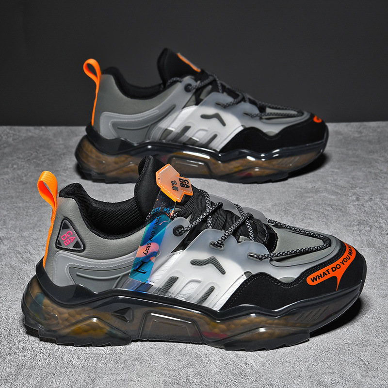 New Men's Low-Top Dad Shoes, New Style Sports Shoes, New Colors Running Shoes, Fashion Mesh