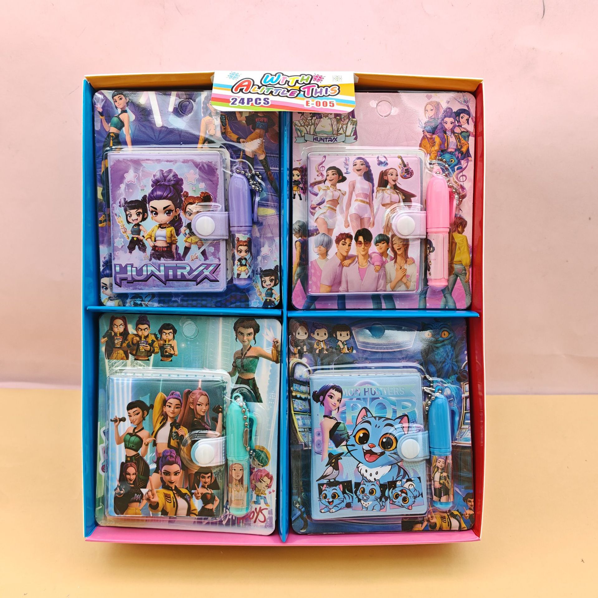 E005 Labu mini cuaderno de mano conjunto creativo nuevo dibujo animado encantador comercio exterior transfronterizo tailandés temu