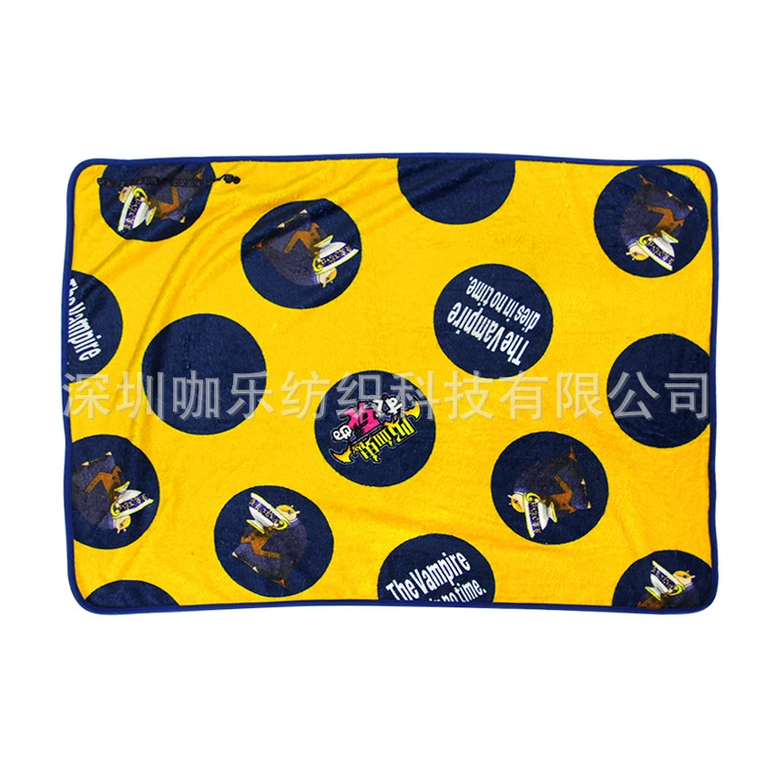 Flannel cartoon duvet, soft towel, custom-made