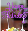 Jincong Paper Cake Banner Birthday Party Cake Account English Happy Birthday Cake Account