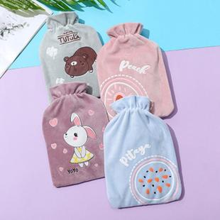 J8 Knitted Cloth Hot Water Bottle 10 Water Filling Cute Water Filling ml Rubber Single Sale Protective Cover 00 Jacket Hot Water Bottle G3