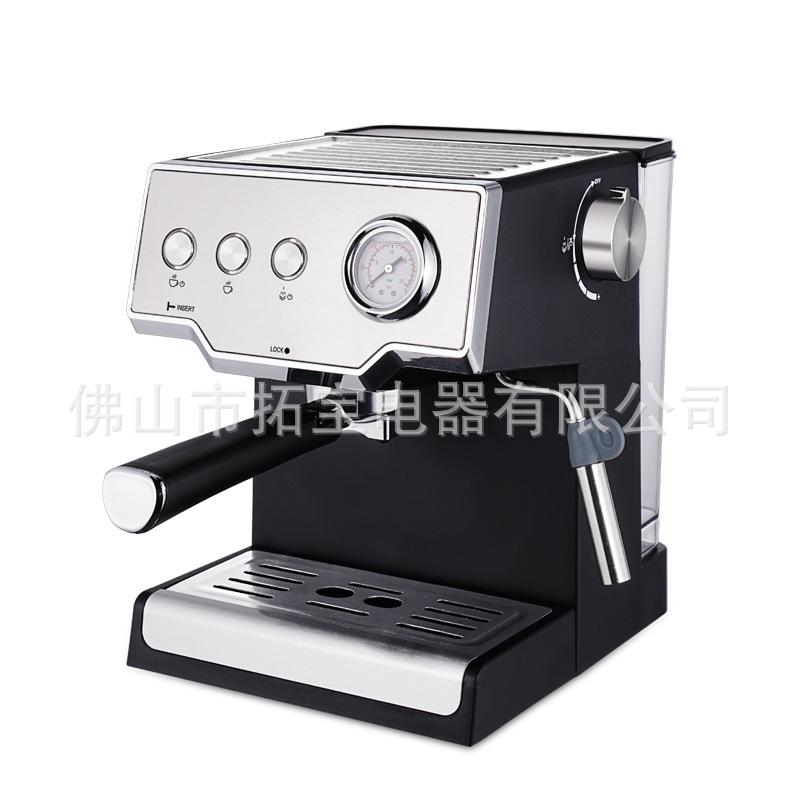 CM6881 Coffelady 15bar semiautomático máquina de café italiano botón de presión de burbuja de leche máquina de café