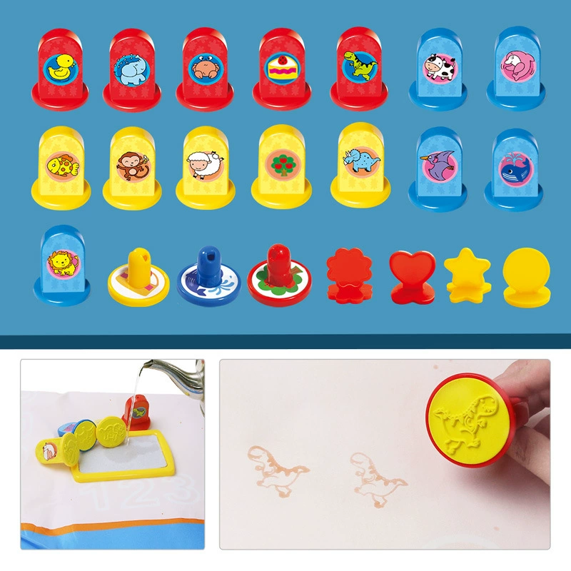 Children's brush, seal, cartoon toy