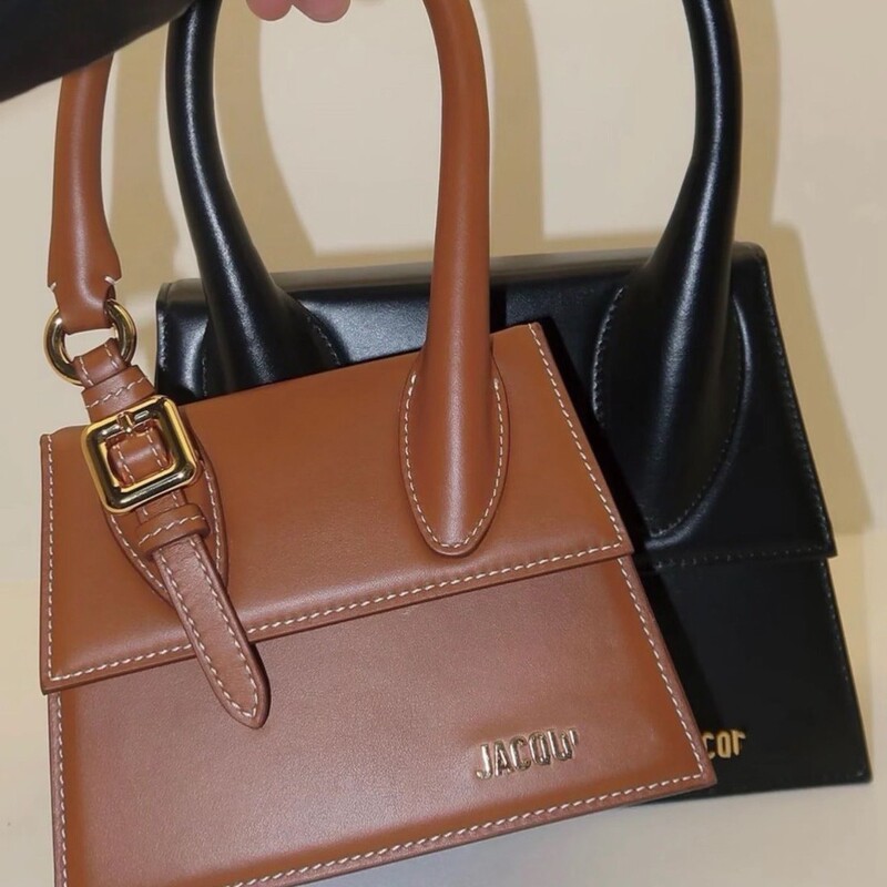 Jacquemus Cross-Border Niche Design New Style Single Shoulder Crossbody Handbag Baguette Bag Mobile Phone Bag for Women