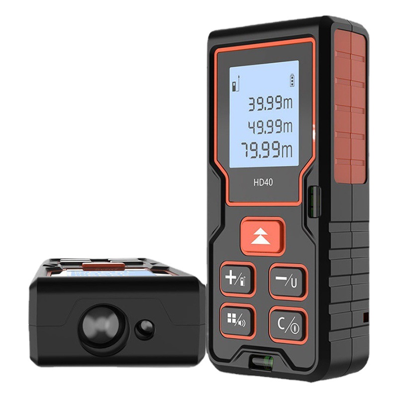 Rango buscador 40 m 60 M 80 100 M láser infrarrojo láser regla electrónica