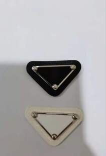 P's Inverted Triangle Light Plate Wordless Paint Accessories Leather Brand Photo Props Jewelry DIY Hair Accessories