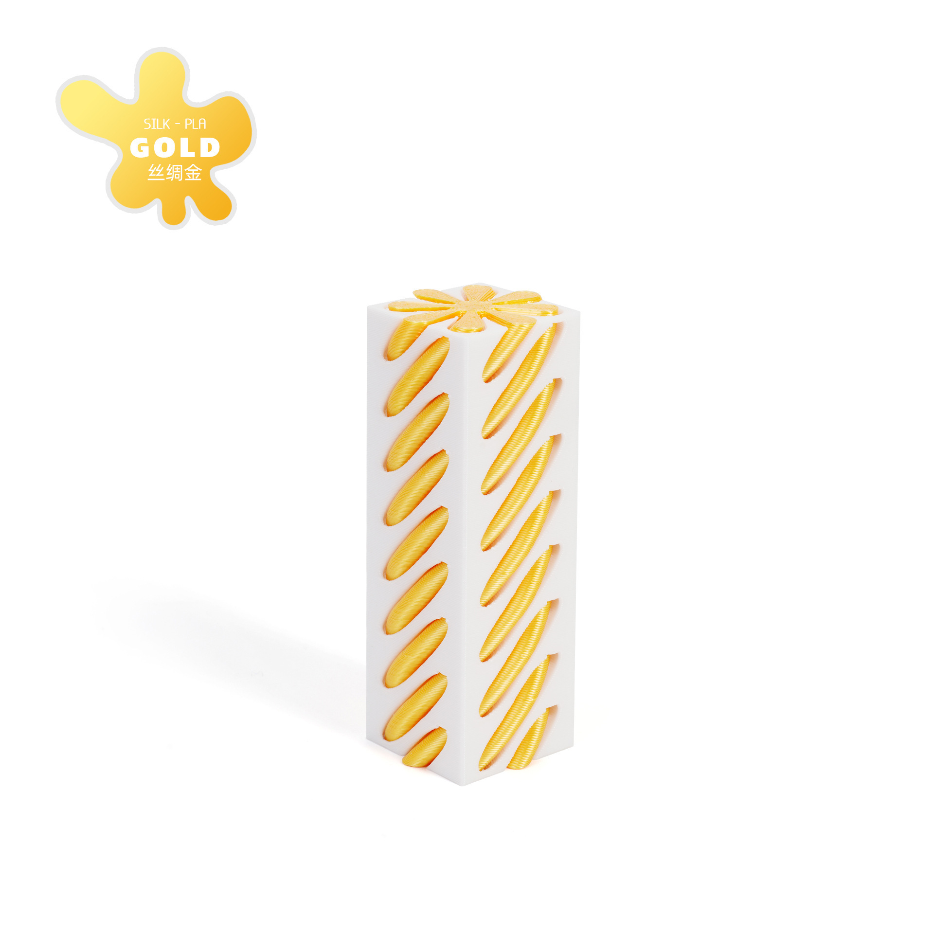 Explosiones transfronterizas de impresión 3D columna cuadrada giratoria de empuje de descompresión juguetes de regalo creativo fábrica directa juguetes de impresión 3D