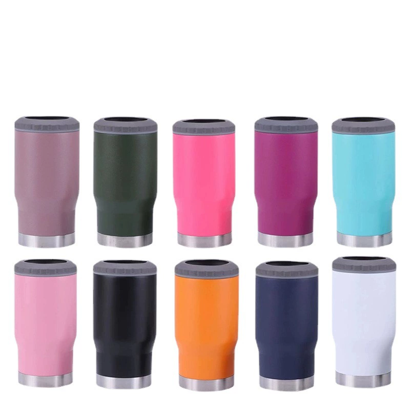 Пользовательская модель 14oz нержавеющая сталь холодная емкость двойной слой вакуумный охлажденный кола банка многофункциональная пивная холодная чашка оптом