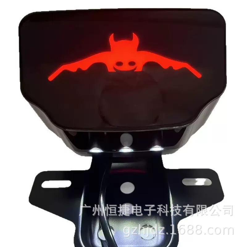 Suitable for Suzuki Gn125-T and Honda Cg125 Modified Sunflower Turn Signal Tail Light Led Brake Light Cross-Border