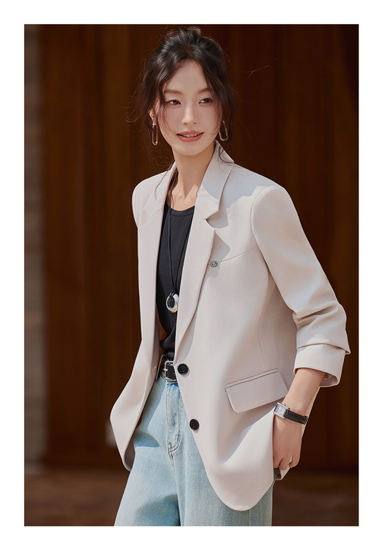 时尚小西装外套女2025新款秋季高级感气质女神范休闲通勤西服上衣|undefined