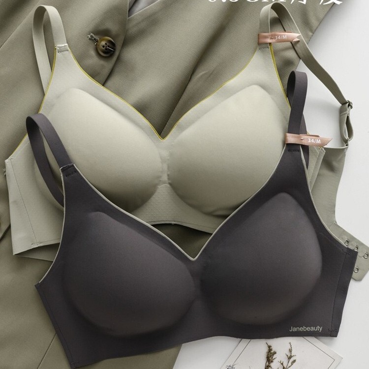 2025 Japanese Seamless Fixed One-Cup Bra Thin Push-Up Glossy One-Piece Seamless Wire-Free Intimates for Women 2025 Japanese Seamless Fixed One-Cup Bra Thin Push-Up Glossy One-Piece Seamless Wire-Free Intimates for Women