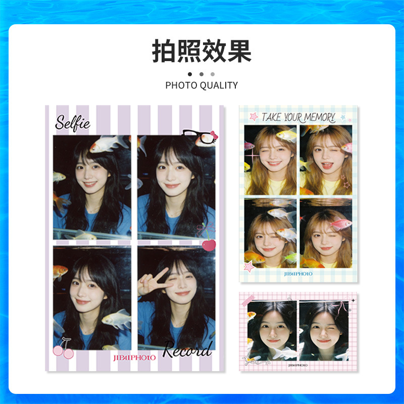 Nuevo ascensor transfronterizo pez dorado gran cabeza pegada avión metro gran cabeza pegada foto escena de prensa cámara todo en uno