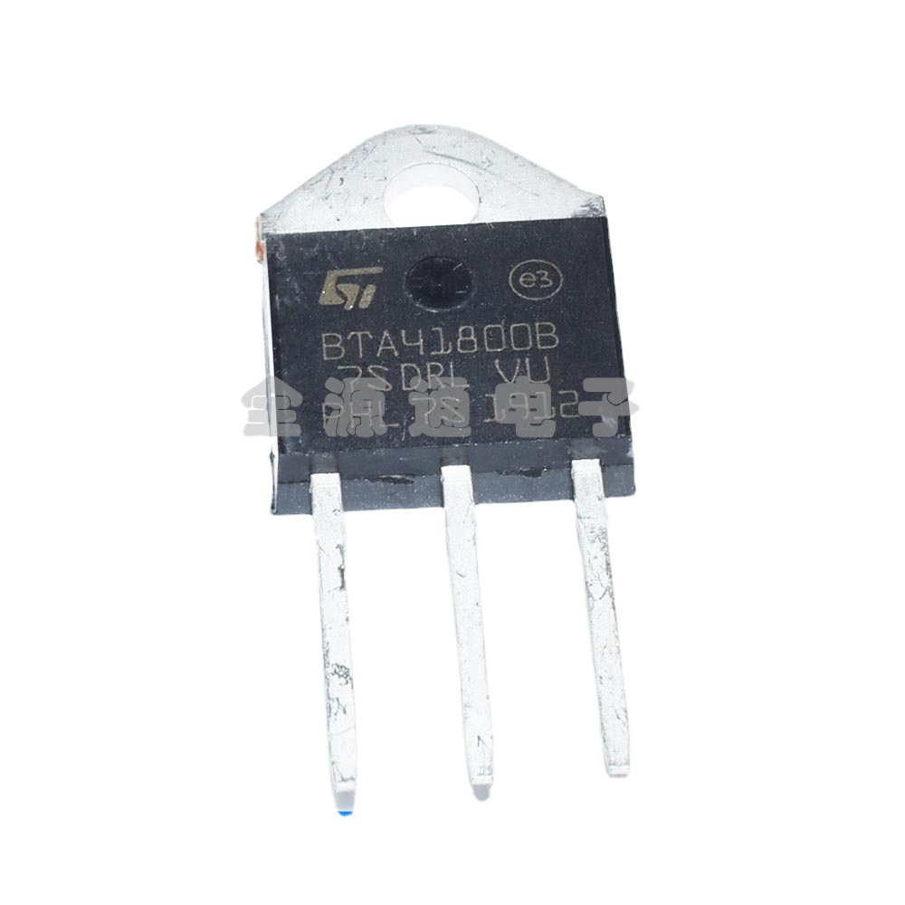 全新 BTA41-800B 41A/800V TO-3P 直插 双向可控硅 大功率晶体管