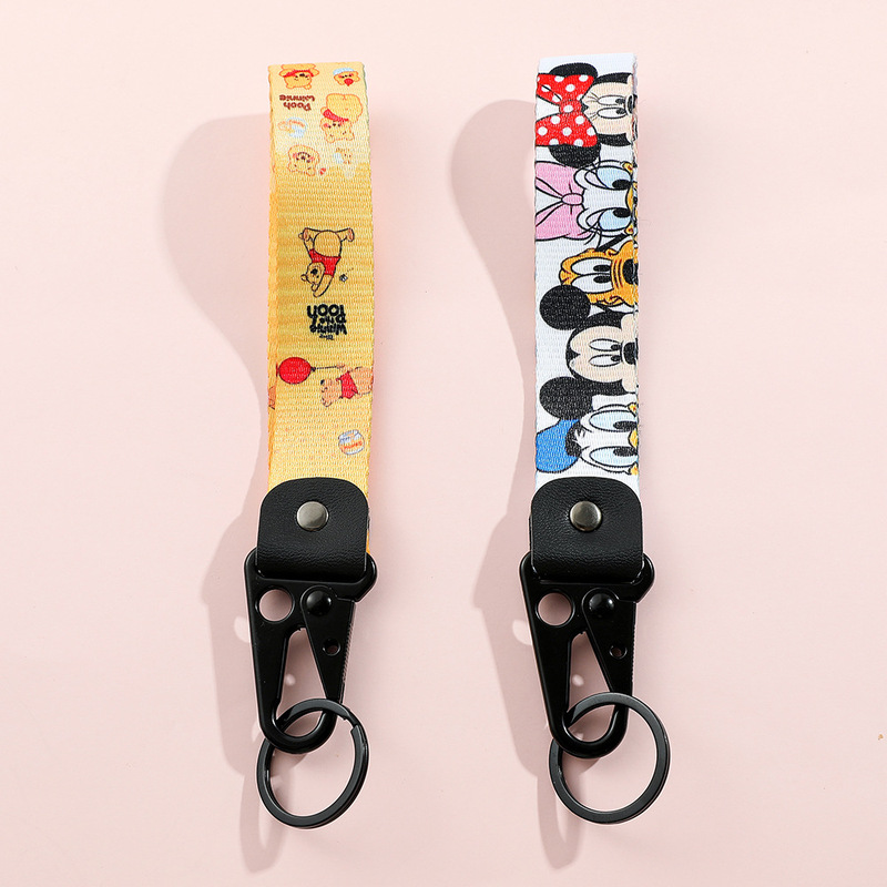 Cartoon Winnie the Pooh Mickey Mouse Alloy Eagle Beak Keychain Car Key Pendant Polyester Metal Pendant Accessories Cartoon Winnie the Pooh Mickey Mouse Alloy Eagle Beak Keychain Car Key Pendant Polyester Metal Pendant Accessories