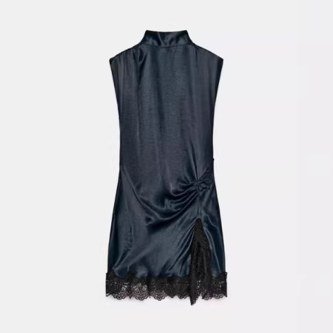 TAOP&ZA Spring/Summer New Women's Elegant Fashion Lace Patchwork Mini Dress 2391399 TAOP&ZA Spring/Summer New Women's Elegant Fashion Lace Patchwork Mini Dress 2391399