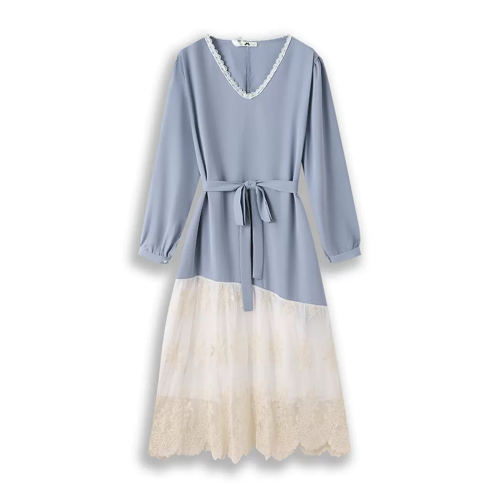 130-320斤大码女装法式连衣裙2026春季新款微胖mm高级感气质裙子