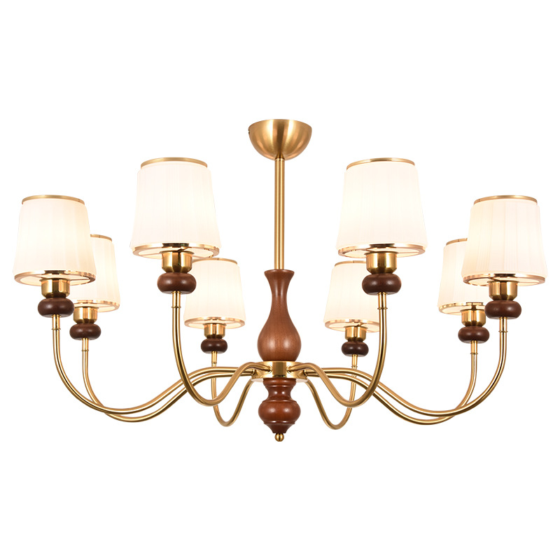 Lámpara de sala de estar francesa retro lámpara de lámpara de comedor lámpara de dormitorio 2026 nuevo estilo medieval lujoso lámpara de luz Zhongshan L271
