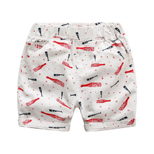 特价男童白色印花五分裤2024宝宝时尚满印中裤儿童夏装短裤潮批发