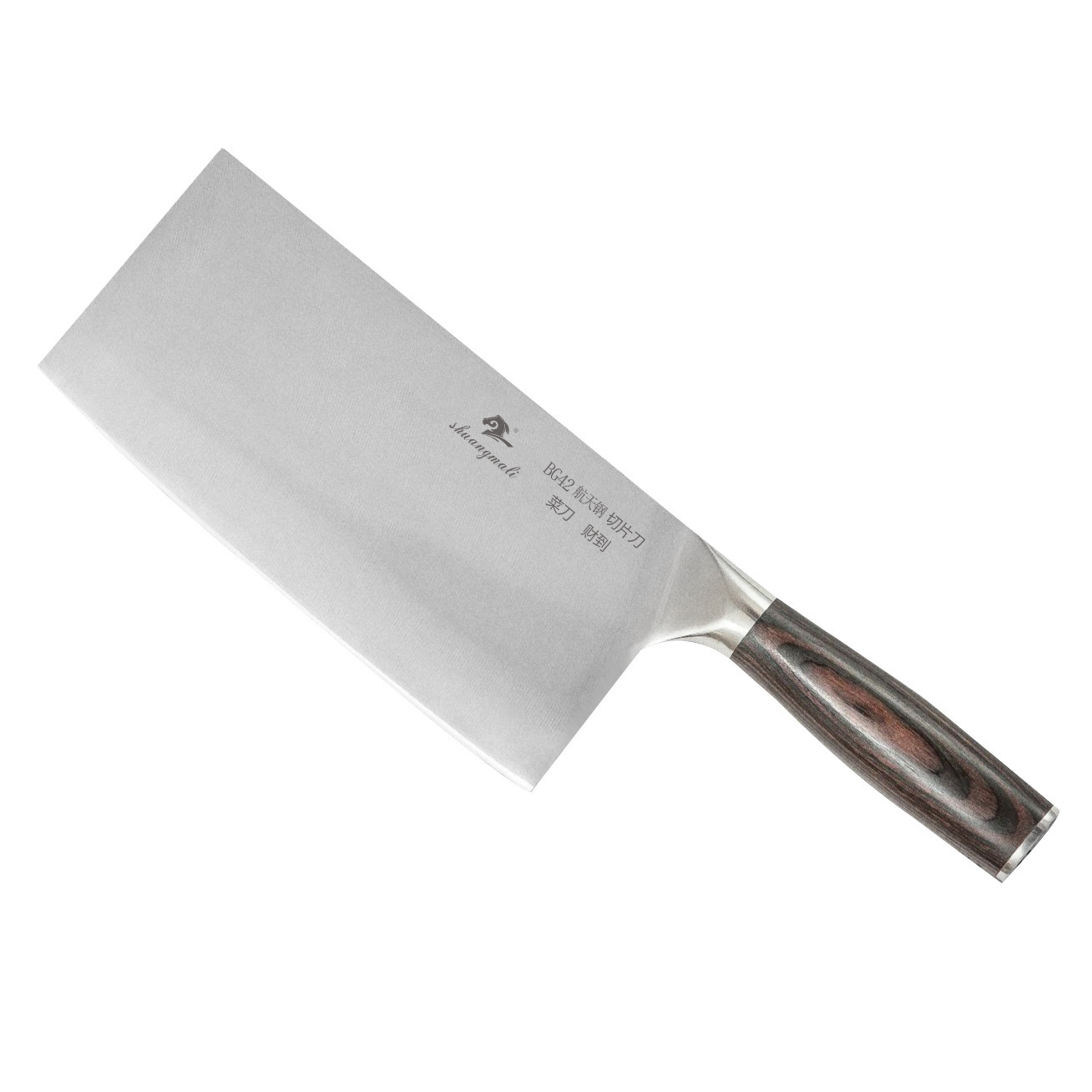 BG42 HOGAR DE ACERO INOXIDABLE cuchillo de corte de verduras y carne cuchillo de cocina