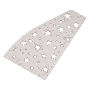 DIY metal embossing cutting knife die carbon steel paper cutting card template N114 star background