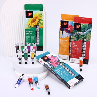 �F؛����12ɫ6ml�ͮ���ϩˮ��ˮ��������b���W��DIY�L���X���b