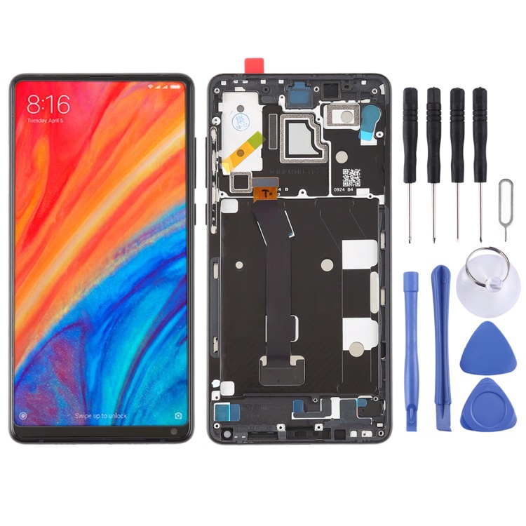 Es adecuado para el conjunto táctil de cristal líquido de material TFT Xiaomi MI Mix 2S con marco