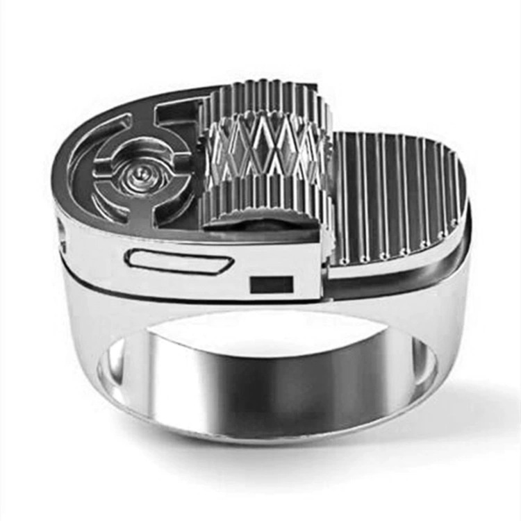 Aliexpress nuevo cross-border joyas de venta caliente joyas creativas personales encendedores anillo de modelado mayorista