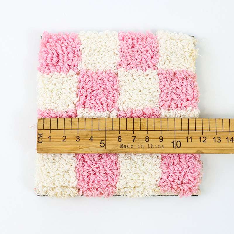 Tufted lazo toalla bordada montaña procesable patrón transfronterizo sala de estar comedor hogar fresco montaña placemat