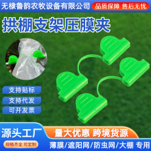 小拱棚园艺温室压膜夹蝴蝶卡箍风塑料夹玻璃纤维压膜夹农膜固定夹