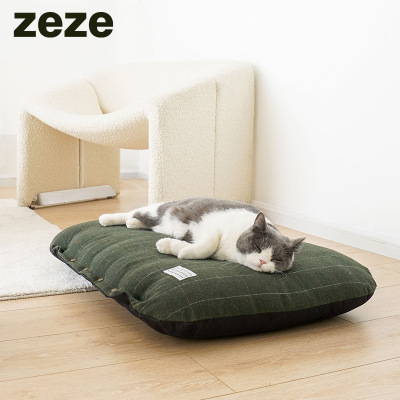 zeze貓墊子睡覺用狗狗墊子坐墊狗籠子墊板貓籠墊寵物墊子貓睡墊