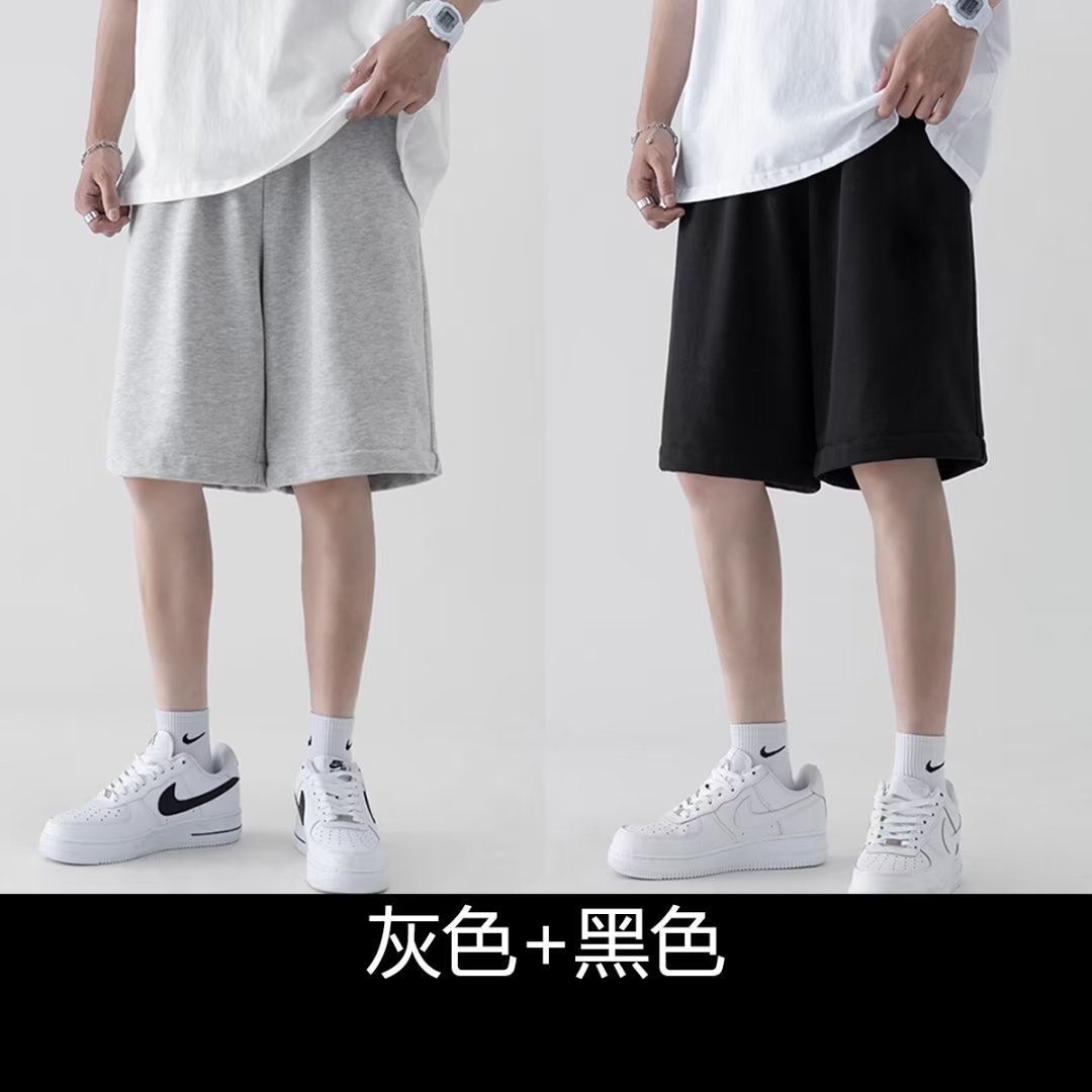 Pantalones cortos casuales sueltos transfronterizos comercio exterior de verano moda nuevos pantalones cortos marcas de moda masculinos en pantalones de playa coreanos