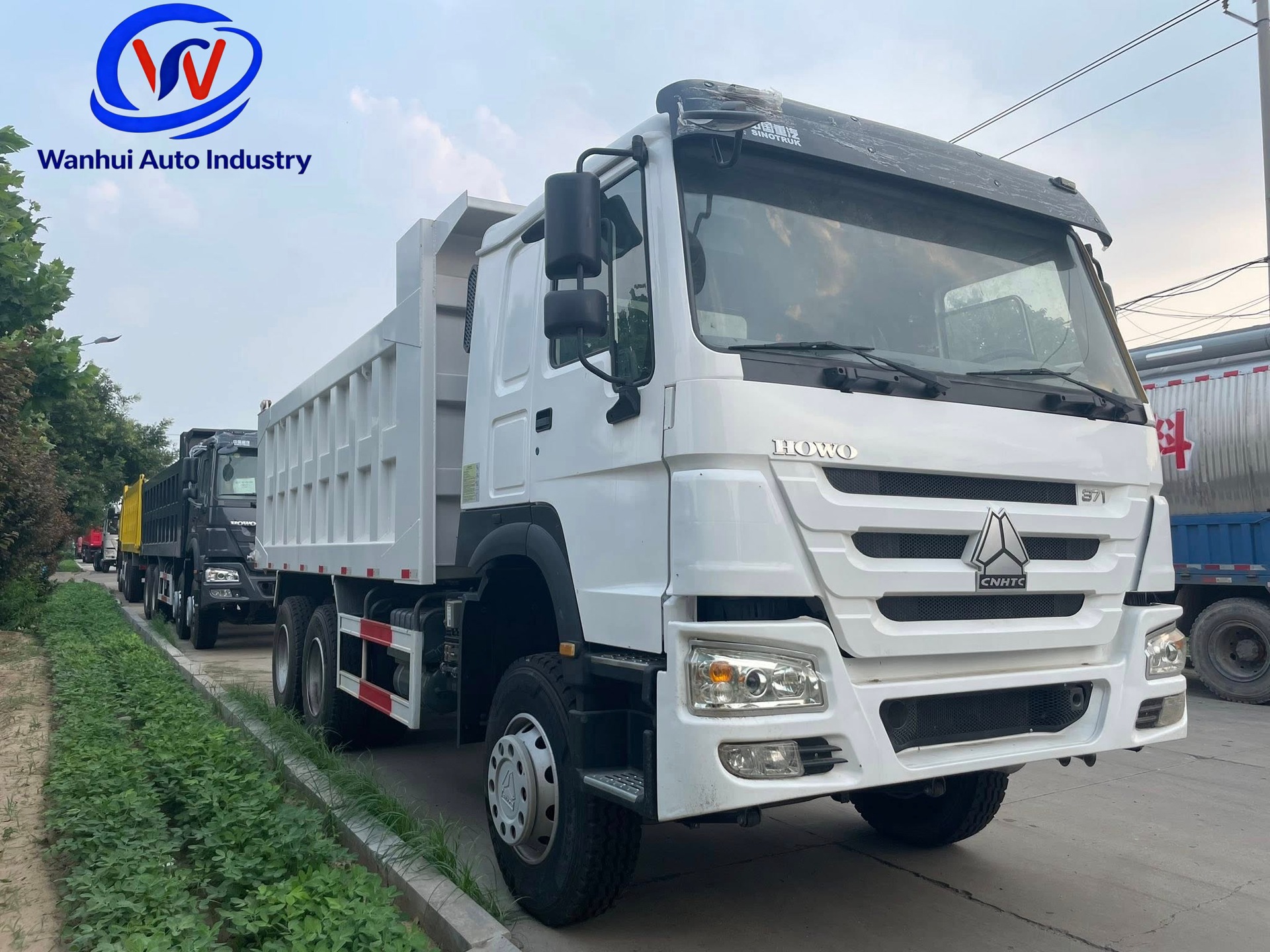 Refurbished Howo 6X4 Dump Truck, 371 Horsepower, Ten-Wheel Heavy-Duty Mining Rear Eight-Wheel Dump Truck
