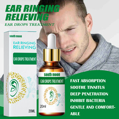South Moon Tinnitus Ear Drops to Relieve Ear Discomfort, Buzzing, and Tinnitus Troubles, Airplane Tinnitus Ear Drops
