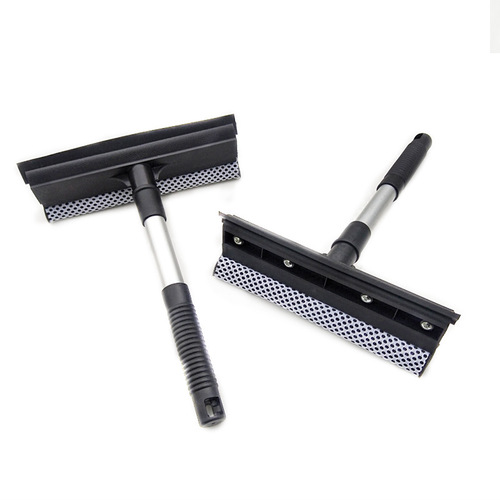 New double-sided window brush glass brush T-shaped glass wiper extended handle detachable double-sided scraper cleaner