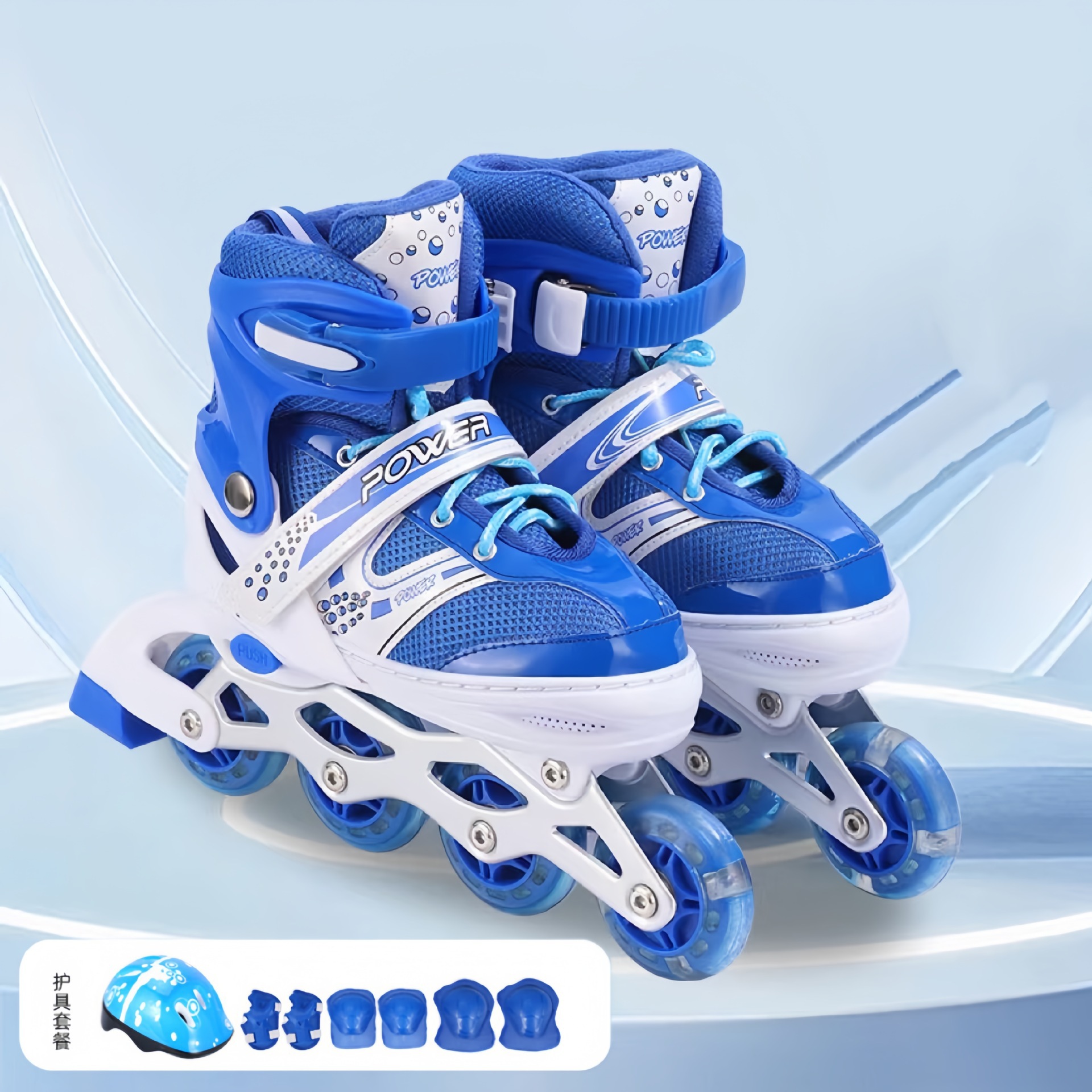 Juego completo profesional de patines en línea para niños transfronterizos patines para principiantes para hombres y mujeres patines para adultos individuales al por mayor
