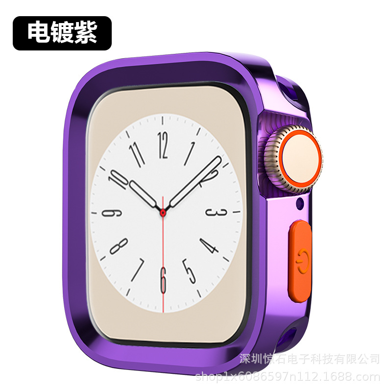 Adecuado para Apple Smart Watch AppleiwatchS10a generación armadura carcasa protectora a prueba de polvo carcasa blanda funda protectora