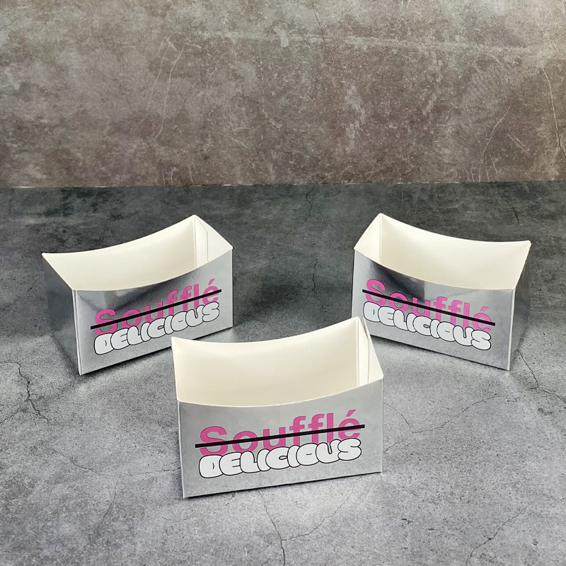 Soufflé Packaging Paper Box, Tote Bag, Ice Cream, Donuts, Dorayaki, Western Pastries, Baking Packaging Box